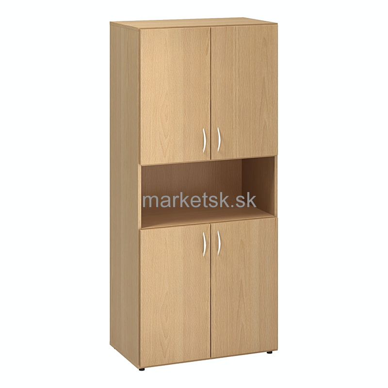 Kancelárska skriňa M512 - 80 x 178 x 47 cm